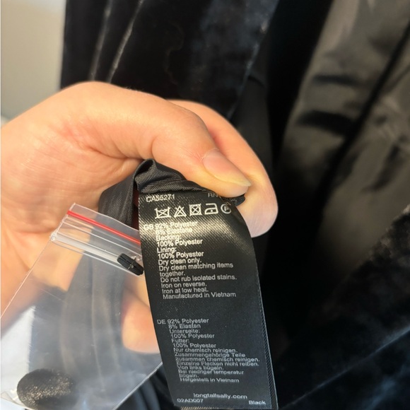 Crushed Velvet Jacket - Picture 4 of 5